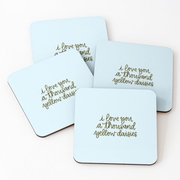Item preview, I Love You a Thousand Yellow Daisies designed and sold by lilacfinches.