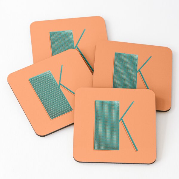 Item preview, K for kilo - Geometric pattern designed and sold by Marina Fujimori.
