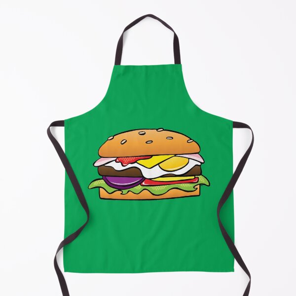 Item preview, Hamburguesa en verde designed and sold by FlyingDodo.