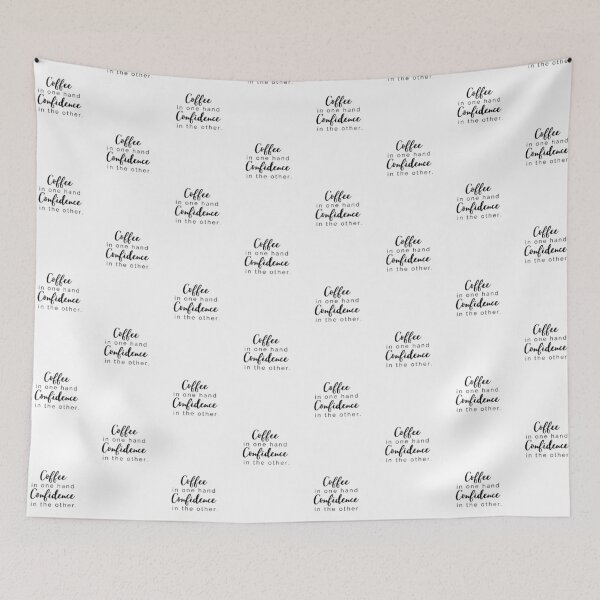 Item preview, Coffee In One Hand Confidence In The Other  designed and sold by KarolinaPaz.