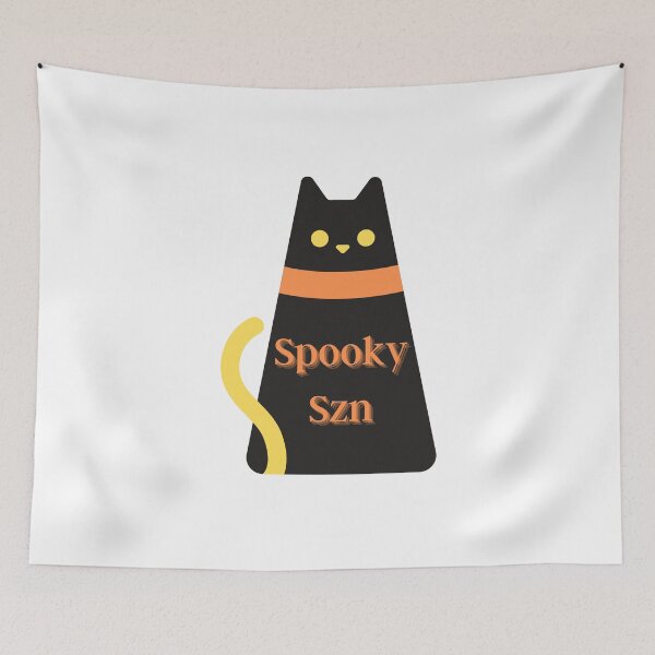 Item preview, Spooky Szn cat designed and sold by leonardlaura.