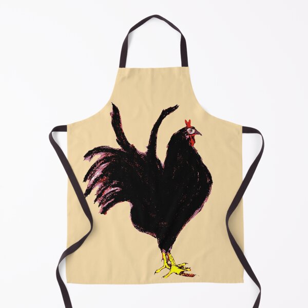 Item preview, Proud La Fleche Rooster on Peach-Yellow designed and sold by Eejee-SK.