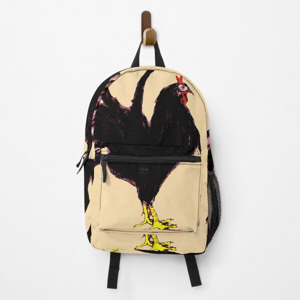 Item preview, Proud La Fleche Rooster on Peach-Yellow designed and sold by Eejee-SK.