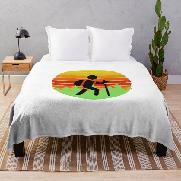 Item preview, Vintage Hiking Sunset designed and sold by AdventurePrints.