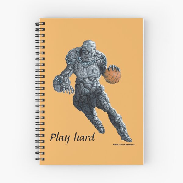 Item preview, Stone Golem Basketball Player designed and sold by HelmsArt.