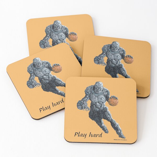 Item preview, Stone Golem Basketball Player designed and sold by HelmsArt.
