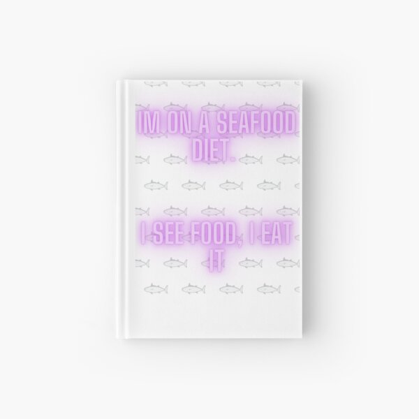 See Food Diet Hardcover Journal