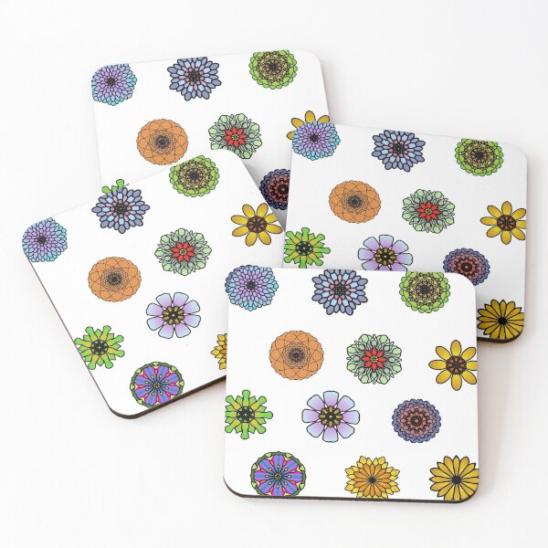 Item preview, Fun flower sticker pack designed and sold by HappyThoughts85.
