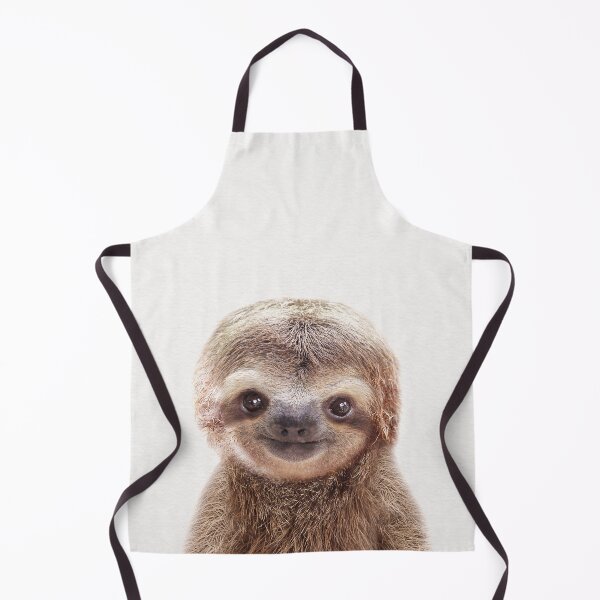 Item preview, Baby Sloth, Baby Animals Art Print by Synplus designed and sold by synplus.