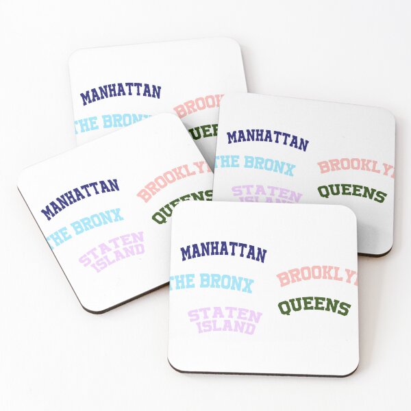 Artikelvorschau, New York Boroughs Aufkleberpaket entworfen und verkauft von carliestarr.