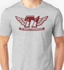 Grey SKT T1 World Champions Vintage Tee Unisex T-Shirt