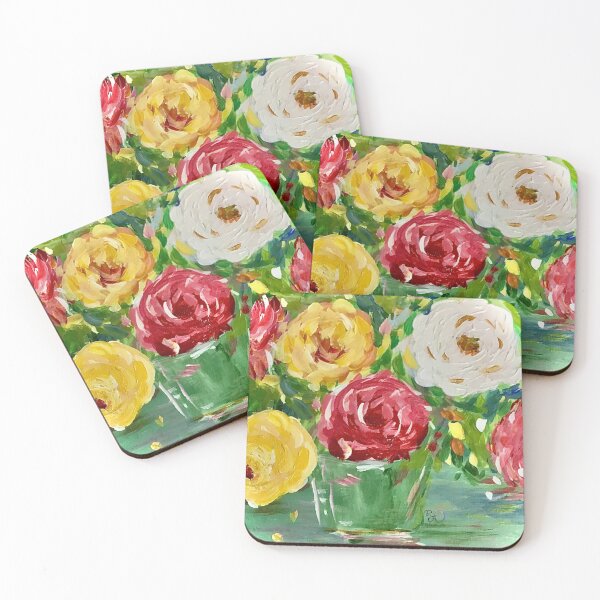 Item preview, Beautiful Roses Original Art designed and sold by RobinetteArt.