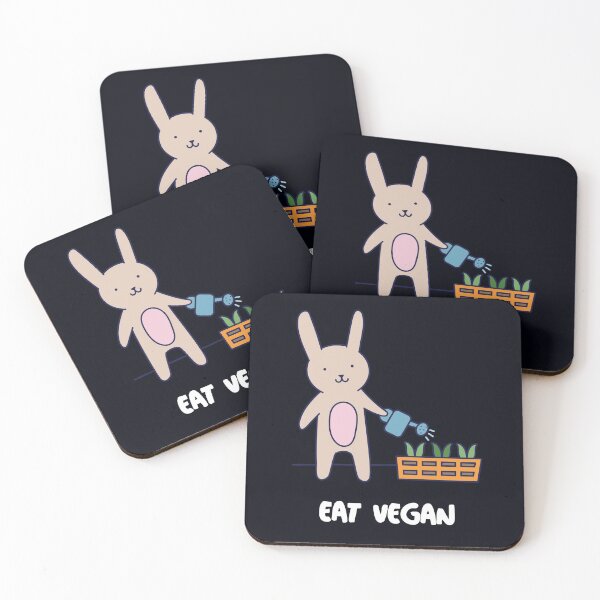 Item preview, Eat Vegan Bunny designed and sold by Hey-Nice-Shirt.