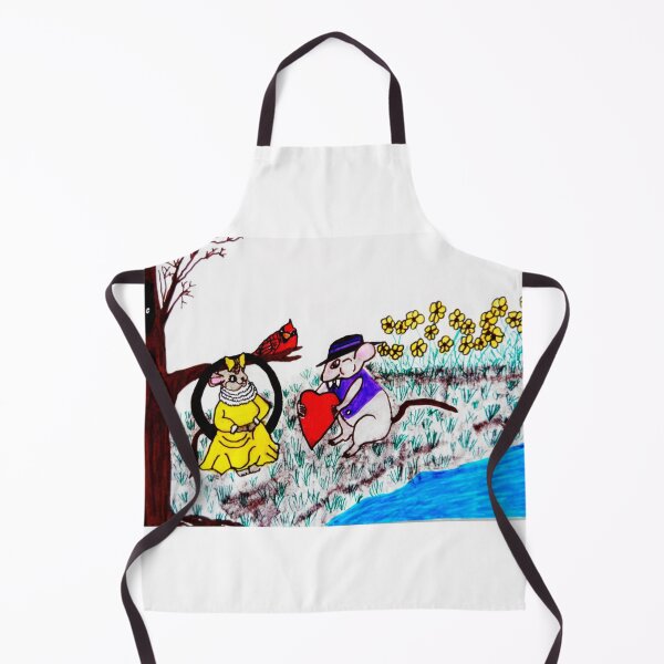 MYRTLE MOUSE BE MINE Apron