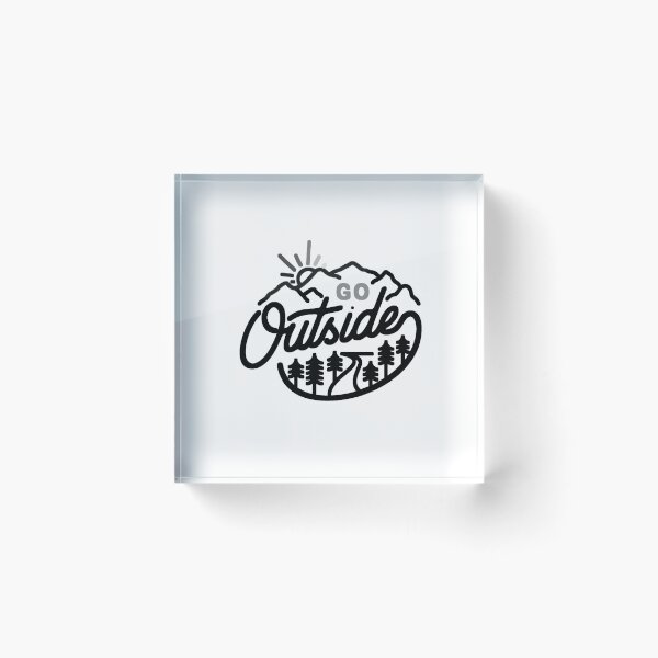 Item preview, Go Outside designed and sold by Custom Canvas Buff.