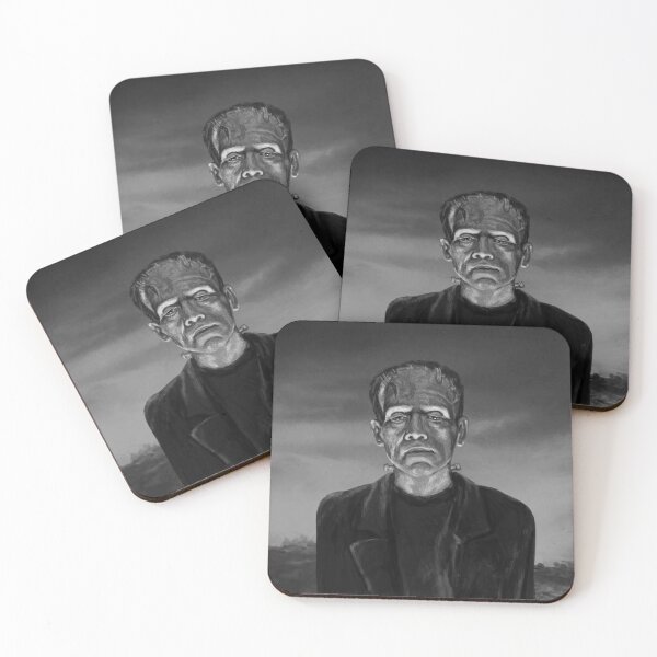 Item preview, The Monster of Frankenstein Revisited in Black and White designed and sold by Neil Feigeles.