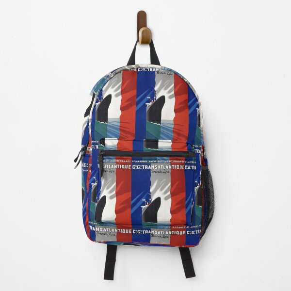 Item preview, Vintage Cie Gle Transatlantique French Line Travel designed and sold by digitalvintage.
