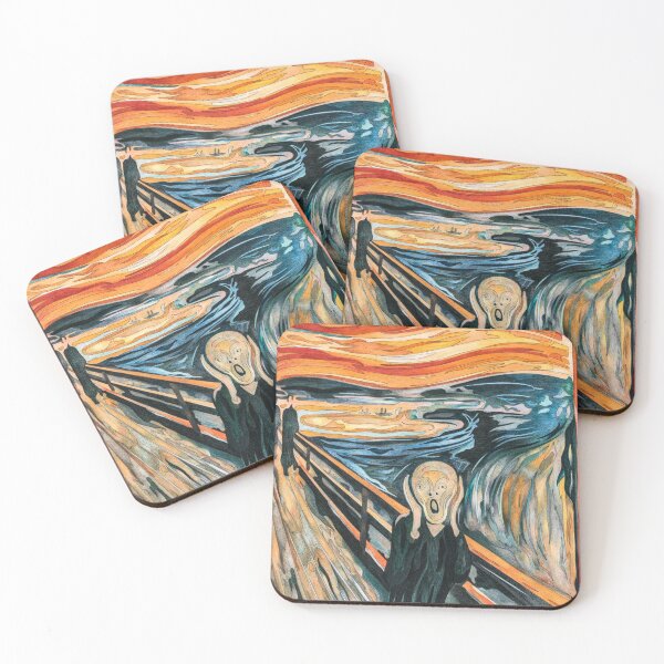 Item preview, The Scream, Norwegian Expressionist Painting By Artist Edvard Munch In 1893, Expressionist Art, Inspired Recreation  designed and sold by LoveGiftHub.