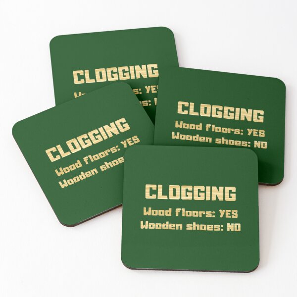 Item preview, Clogging wooden shoes no wood floors yes green designed and sold by GrammarDance.