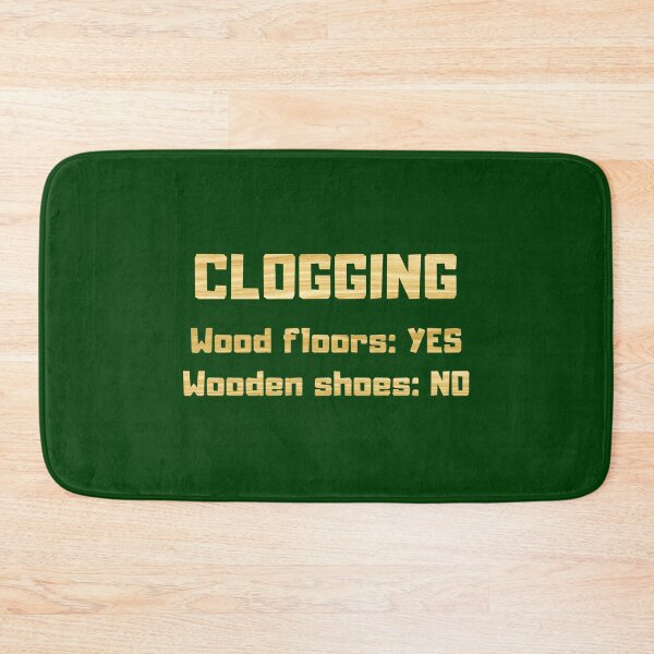 Item preview, Clogging wooden shoes no wood floors yes green designed and sold by GrammarDance.