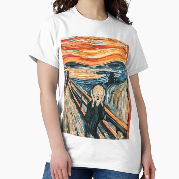 Item preview, The Scream, Norwegian Expressionist Painting By Artist Edvard Munch In 1893, Expressionist Art, Inspired Recreation  designed and sold by LoveGiftHub.