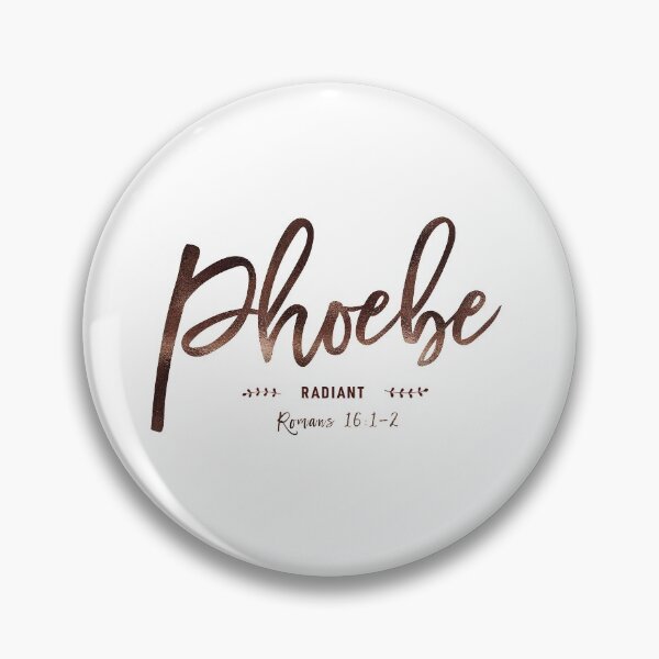 Item preview, Christian Name Collection | Phoebe designed and sold by Blessed Be Your Name.