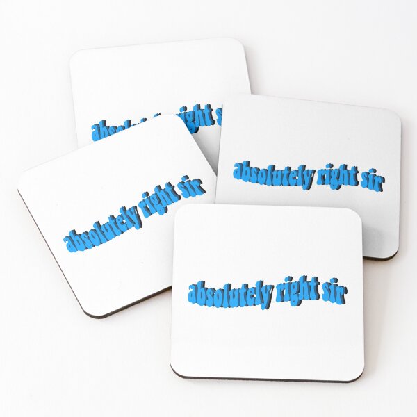 Item preview, Absolutely Right Sir designed and sold by madyeva0116.