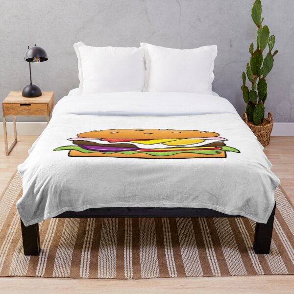 Item preview, Hamburguesa en blanco designed and sold by FlyingDodo.