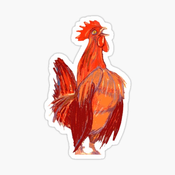 D'Evenberg Rooster Sticker