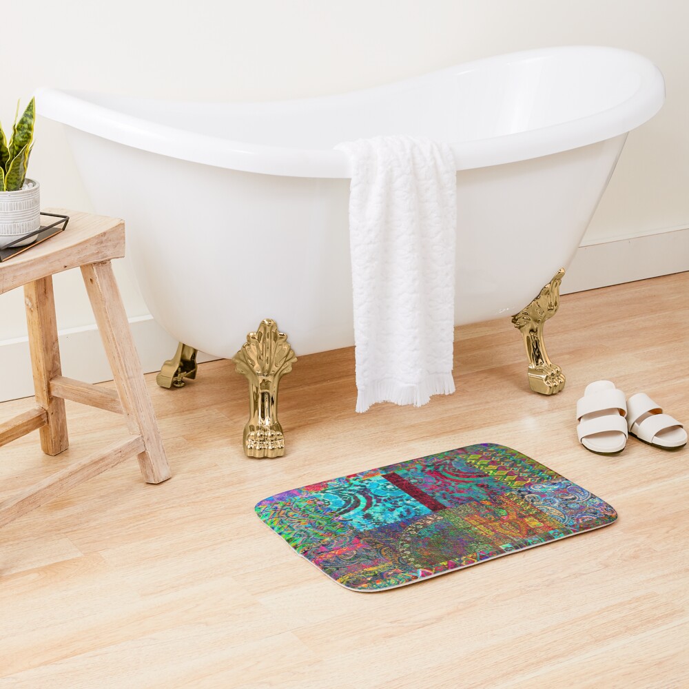 Bohemian Wonderland Bath Mat