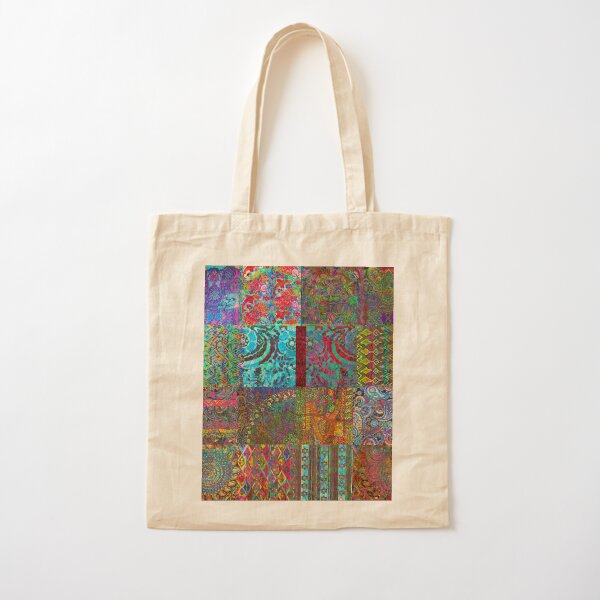 Bohemian Wonderland Cotton Tote Bag