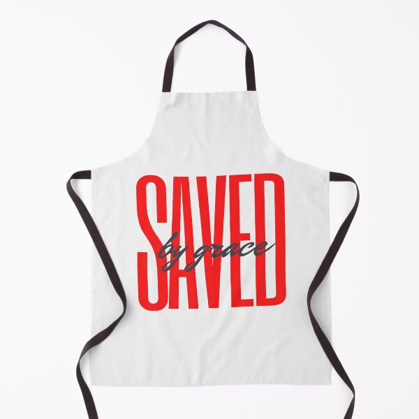 Item preview, Saved by Grace (red) designed and sold by LiveAndGlow.