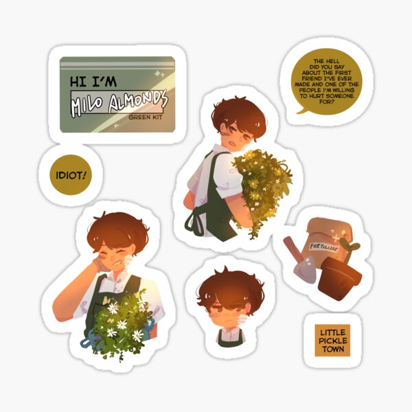 Plant Boy Milo Sticker Pack Sticker