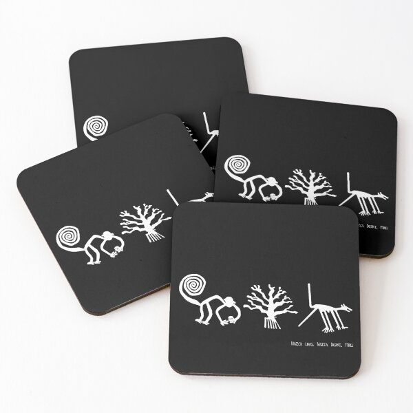 Item preview, Nazca Lines, The Monkey, the Tree, the Dog. designed and sold by PreColumbianArt.