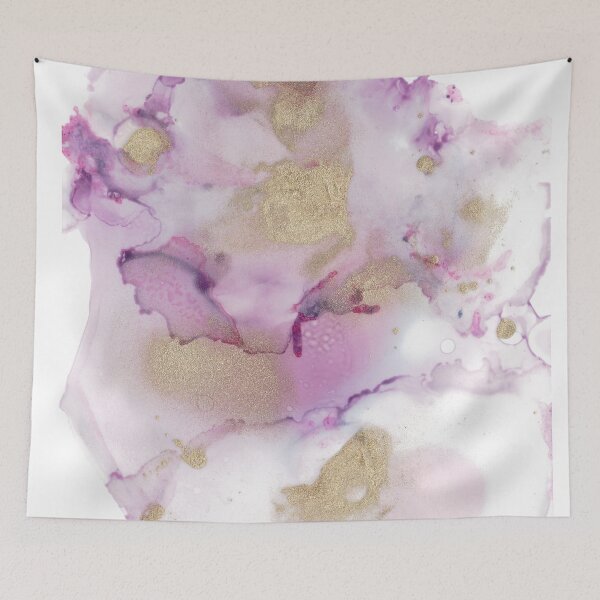 Item preview, lavender dreams 1 - alcohol ink designed and sold by melaniab-art.