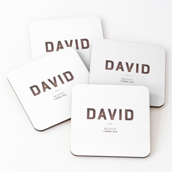Item preview, Christian Name Collection | David designed and sold by Blessed Be Your Name.