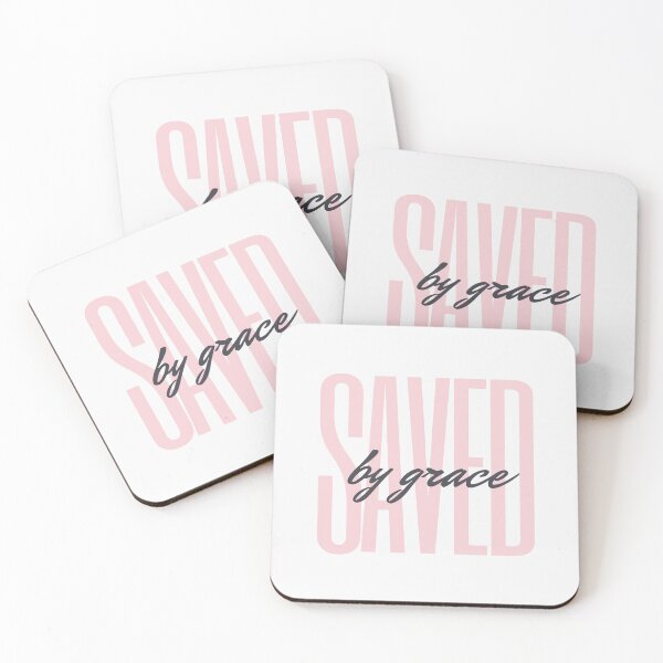 Item preview, Saved by Grace (light pink) designed and sold by LiveAndGlow.