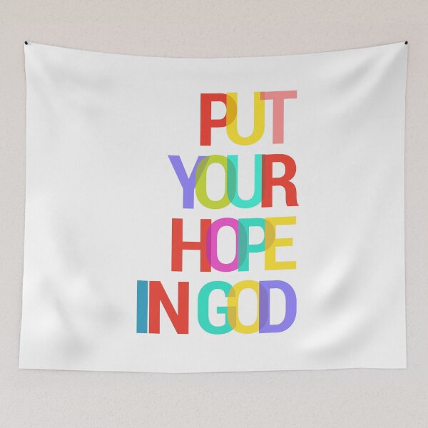 Item preview, Put Your Hope in God designed and sold by della95.
