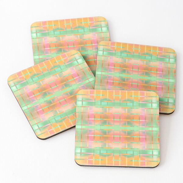 Item preview, Peach Cobbler Plaid designed and sold by Sharon Schwalbe.