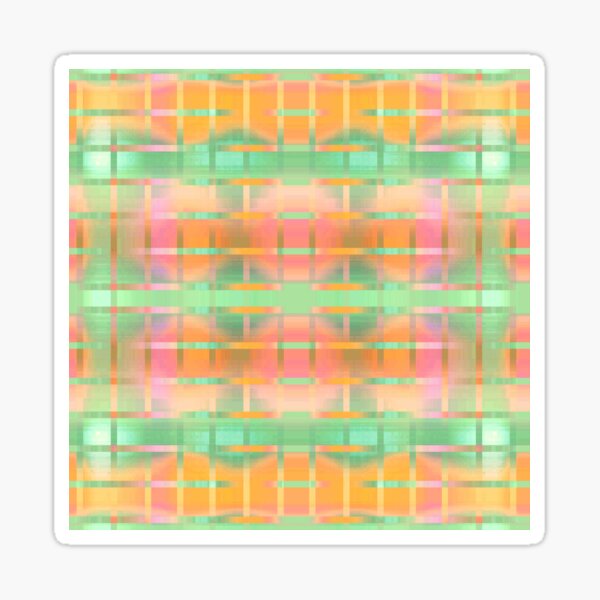 Item preview, Peach Cobbler Plaid designed and sold by Sharon Schwalbe.