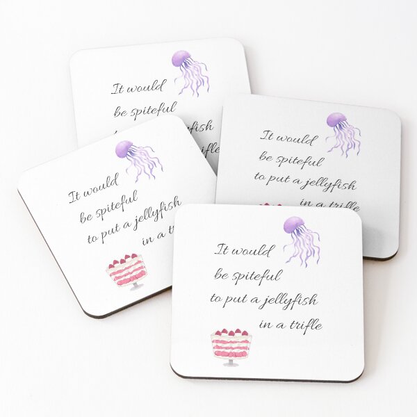 Item preview, Spirteful Jellyfish Trifle Karl Pilkington Inspired Design designed and sold by Gramsta.