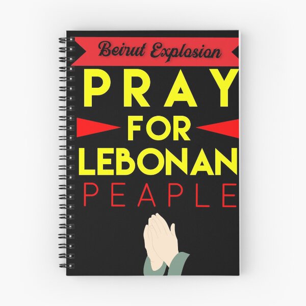 Item preview, Beirut Explosion PRAY FOR LEBONAN PEAPLE T shirt designed and sold by Hussain Shirts.