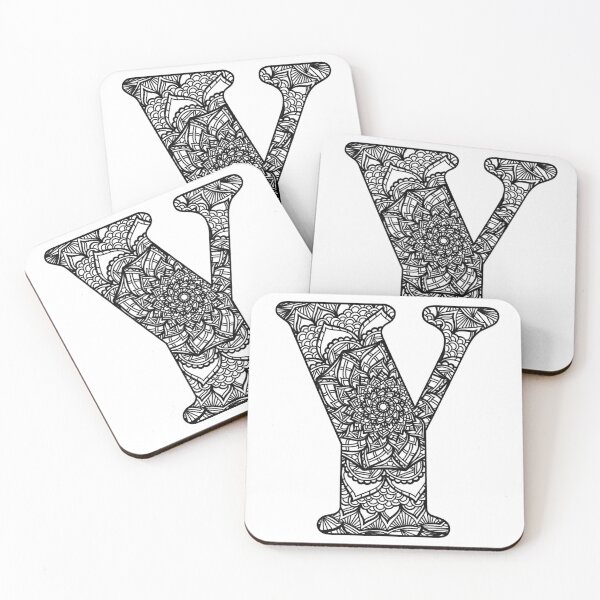 Item preview, Mandala Letter Y designed and sold by lizashev.