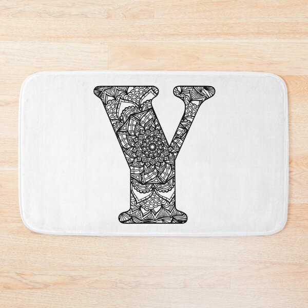 Item preview, Mandala Letter Y designed and sold by lizashev.