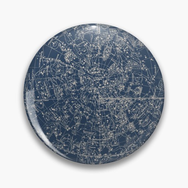 Item preview, Constellations of the Northern Hemisphere Vintage Azure Blue designed and sold by Daniel Watts.