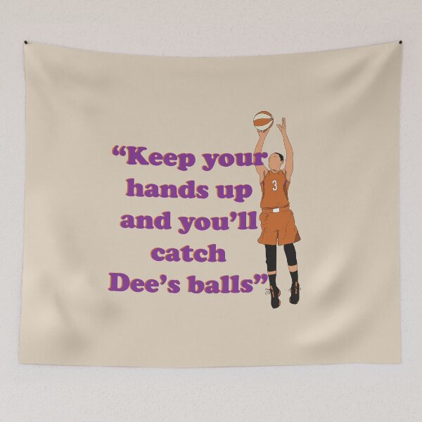 Item preview, Diana Taurasi Dee's balls quote Phoenix Basketball  designed and sold by Hevding.