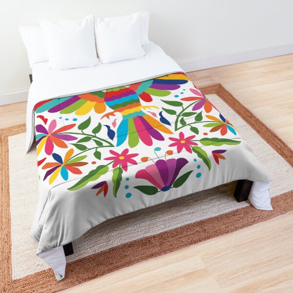Mexican Otomí Circle Design\