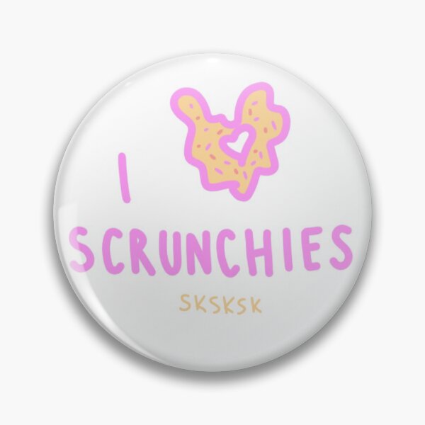 Item preview, VSCO Girl I Love Scrunchies designed and sold by buzzcutart.