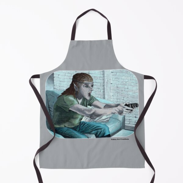 Item preview, Elf Video Gamer designed and sold by HelmsArt.
