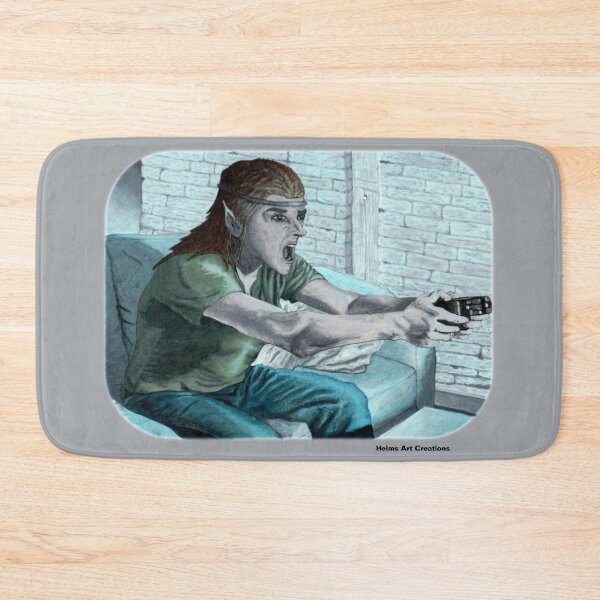 Item preview, Elf Video Gamer designed and sold by HelmsArt.